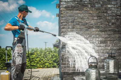 High-Pressure Exterior Cleaning