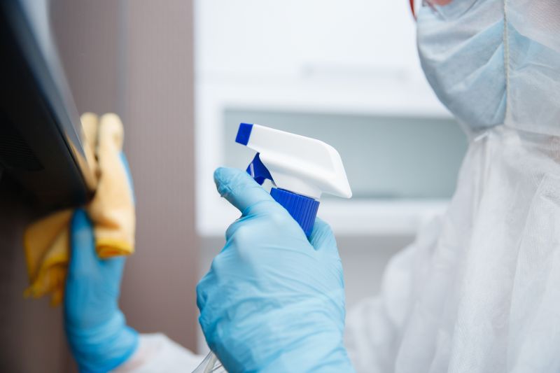 Sanitization of High-Touch Areas