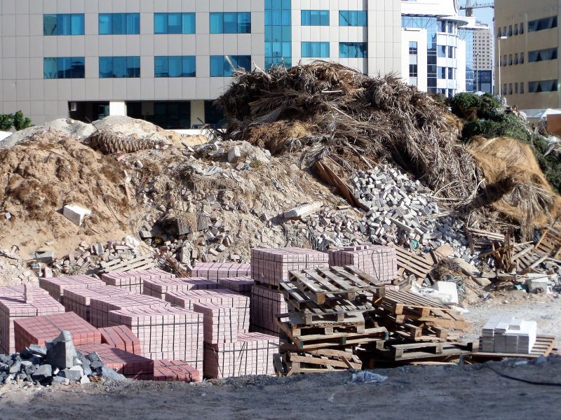 Dust And Debris Removal Left After Construction Projects